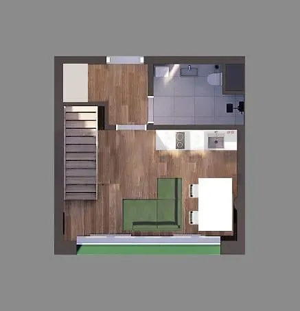 アパート ブルノChic Duplex In Historic Center & Netflixアパートメント